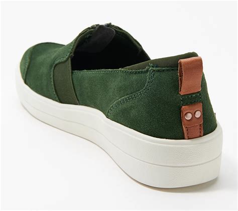 suede slip on trainers women's.